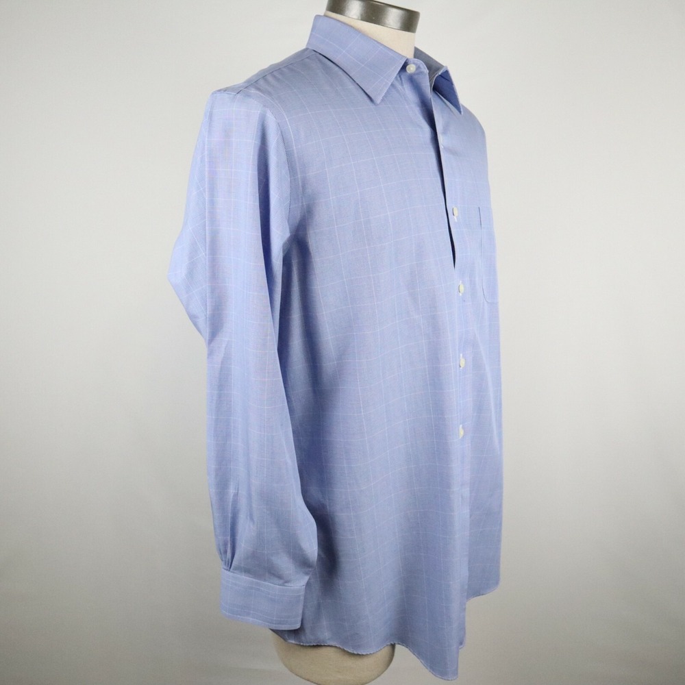 Brooks Brothers Shirt Mens 16-2/3 Regent Non Iron Button Up Plaid Long Sleeve - Picture 2 of 7